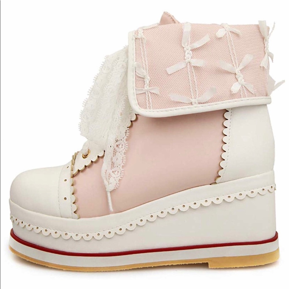 Lolita style boots - Picture 2 of 2